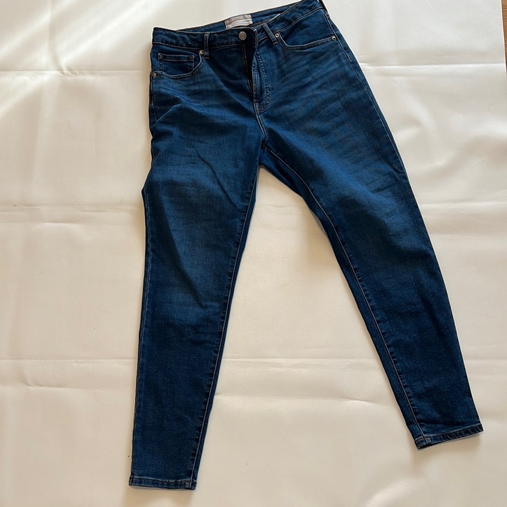 Everlane Curvy high rise skinny jeans size 30